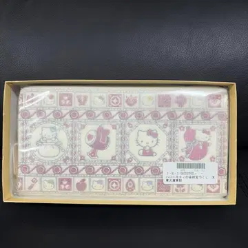 아사쿠사 문고 헬로키티 장지갑 새상품 길상보즈쿠시 문고가죽