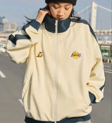 레이커스 풀 집업 자켓