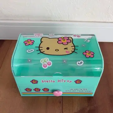 [미사용 새상품] 일광화상 키티 서랍 포함 소품함 액세서리 케이스 갸루