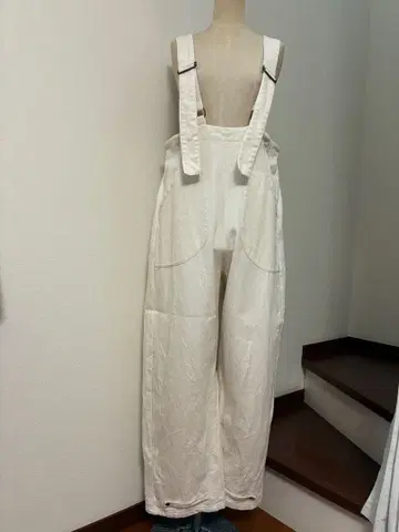 [ 핸드메이드 ] 자수직 2way 살로펫 올인원 오버롤