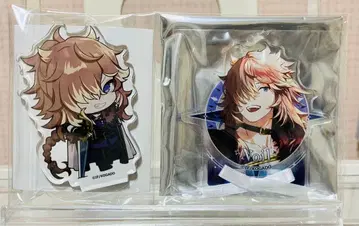 OVER REQUIEMZ SD 캐릭터 아크릴 스탠드 아크릴 키링 세트