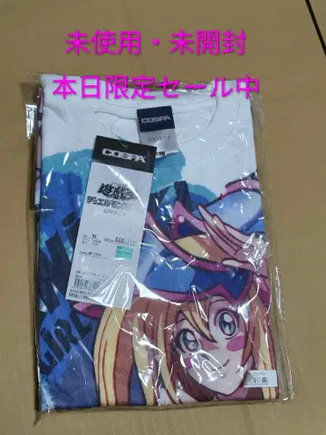 [미개봉] 유희왕 블랙 매지션 걸 풀 그래픽 XL 사이즈 T셔츠