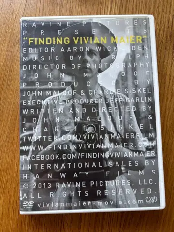 비비안 마이어를 찾아서 DVD 엽서 포함