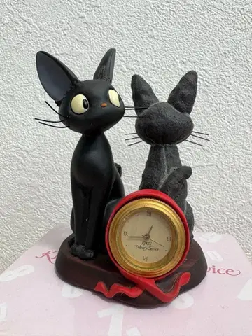 마녀 배달부 키키 탁상 시계 지지