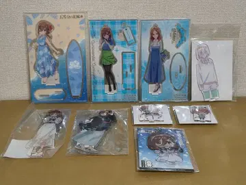 미개봉 새상품 5등분의 신부 나카노 미쿠 아크릴 스탠드 굿즈 묶음 판매