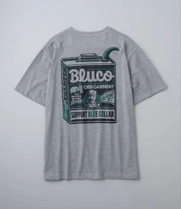 BLUCO/부루코 T셔츠 JACK-O' ART WORKS- 그레이 M
