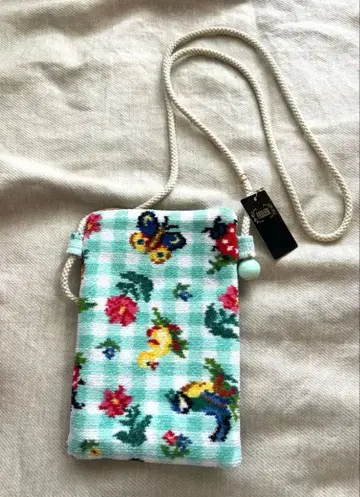 페일러 하이디 체크 스마트폰 숄더 사코슈