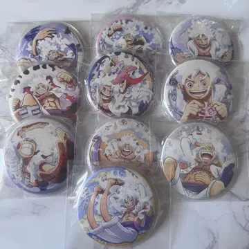 니카 루피 기어5 원피스 캬라 캔뱃지 컴플리트