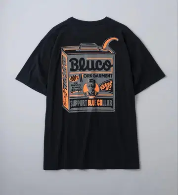 BLUCO/부루코 티셔츠 JACK-O' ART WORKS- 블랙 XL