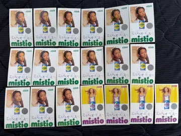 미사용 아무로 나미에 mistio 미스티오 스크래치 카드 19장 세트
