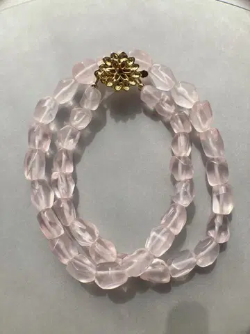 로즈쿼츠 목걸이