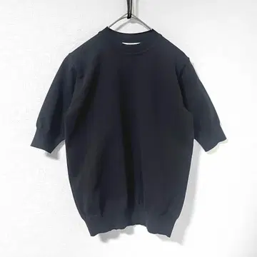 SLOANE 미야자키 모모요 씨 칠부 소매 니트 풀오버