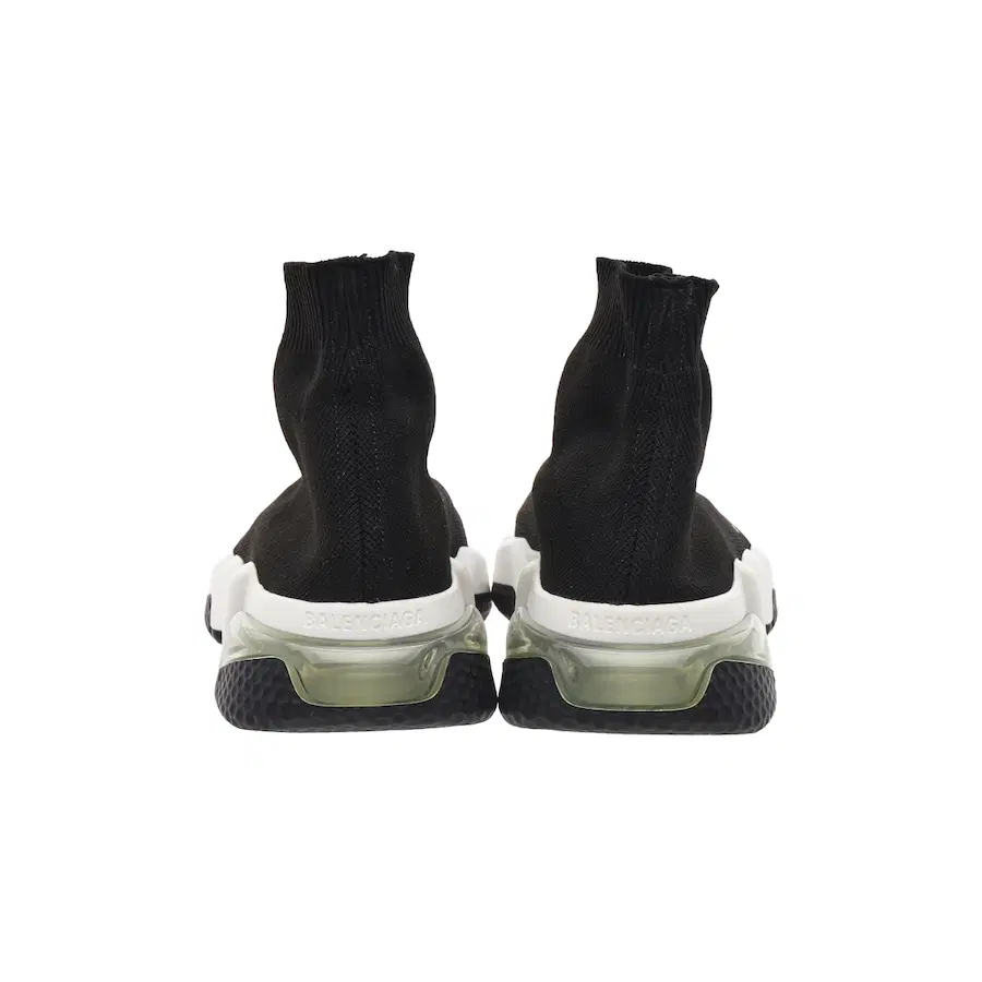 (W) 巴黎世家 Speed Trainer 透明鞋底 黑白款
