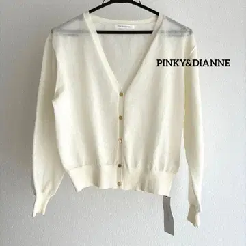 새상품 PINKY&DIANNE 핑키앤다이안 시어 가디건 봄 상품