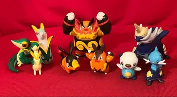 포켓몬 블랙 화이트 스타팅 포켓몬 9체 피규어 세트