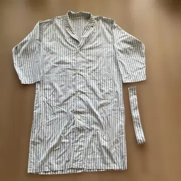 와코루 freeway 스트라이프 반팔 목욕 가운 남성용, 여성용 세트