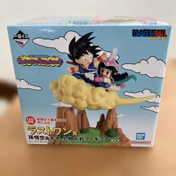 드래곤볼 복권 라스트 원 손오공 치치 소품함 피규어 미개봉