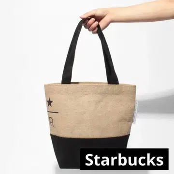 Starbucks 스타벅스 리저브 주트 토트백 Small 블랙
