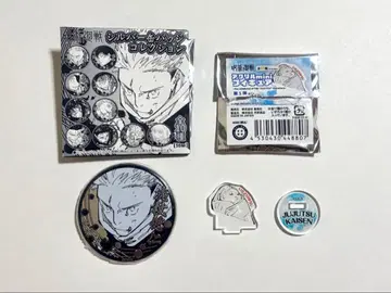 주술회전 이타도리 유우지 실버 캔뱃지 컬렉션 아크릴 mini 피규어