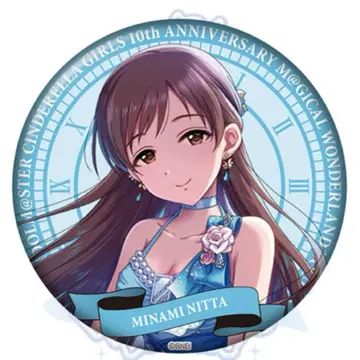 아이돌 마스터 신데렐라 걸스 공식 스탠드 캔뱃지 니타 미나미 10th