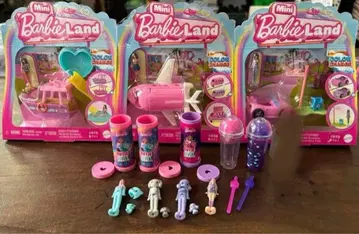 미니 바비랜드 피규어 바비 인형 미니어처 일괄 판매 레어