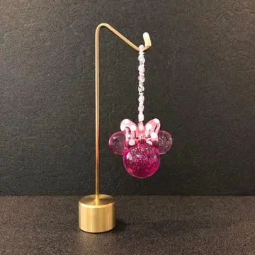 [레어] 도쿄 디즈니 리조트 미니 마우스 빛나는 스트랩 키링