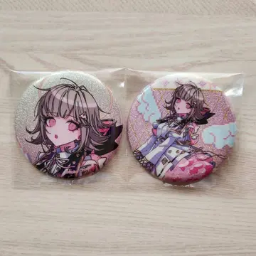 단간론파 나나미 치아키 천사와 악마 캔뱃지