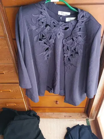 Precious 노카라 자켓 다크 퍼플 사이즈 13