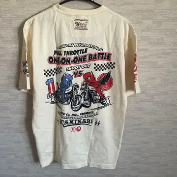 카미나리 모터스 와 테드맨 콜라보 T셔츠