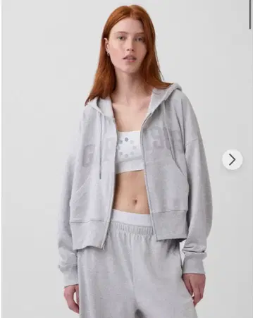 GAP 1969 로고 집업 후드티