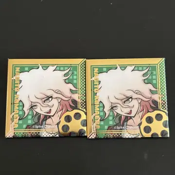 단간론파 15주년 기념전 스퀘어 캔뱃지 희로애락 컬렉션 코마에다 나기토