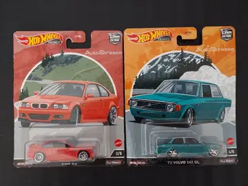 미개봉 새상품 [카 컬처 아웃 스트라세] 2대 세트 BMW VOLVO