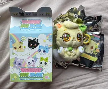 NCTWISH WISHCAT 봉제 인형 키링 멜로디 냥