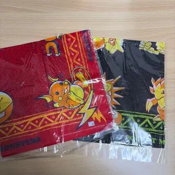 포켓몬스터 반다나 빨간색 블랙 2개 세트