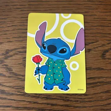 가위바위보 카드 디즈니 스토어 10주년 한정판 카드 스티치