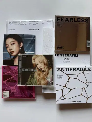 LE SSERAFIM 7세트