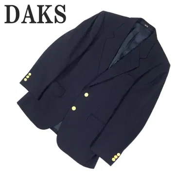 닥스 테일러드 자켓 네이비 컬러 울 100% 90A4 C5633