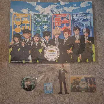 시즈테츠 기차와 콜라보 히로아카 쇼핑백 캔뱃지와 굿즈 세트