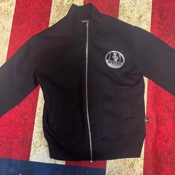 HYSTERIC GLAMOUR 블랙 점퍼