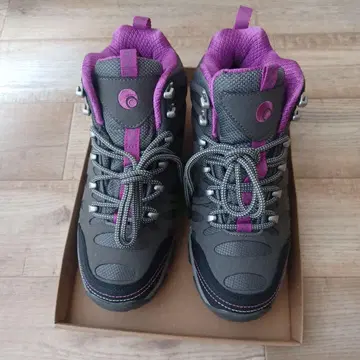 elabore 등산화 그레이/퍼플