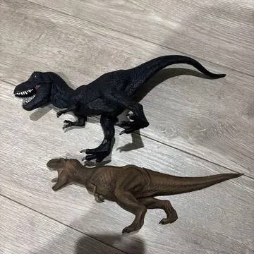 공룡 피규어 티라노사우루스 2개 세트
