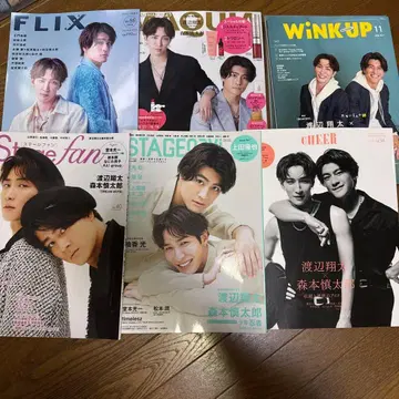 와타나베 쇼타 모리모토 신타로 잡지 묶음 판매