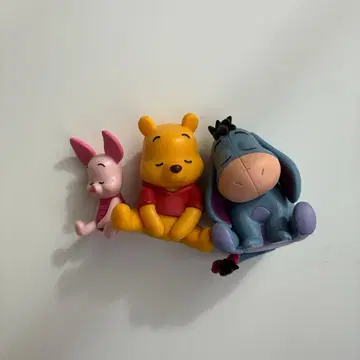 어깨 쿵 Fig 곰돌이 푸 피규어 3종 세트