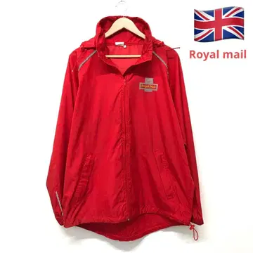 실물 USED 영국 ROYAL MAIL 윈드 브레이커