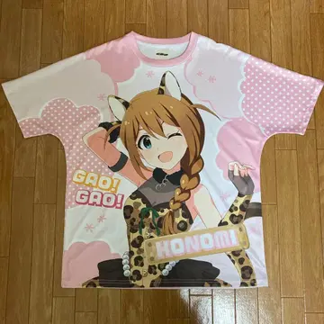 밀리언 라이브 풀 그래픽 T셔츠 바바 코노미 L 사이즈