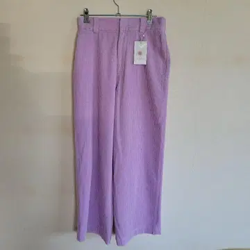 미사용 새상품 BEAUTY&YOUTH 라벤더 캐주얼 팬츠 M