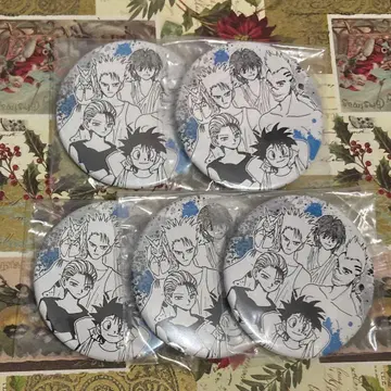 유유백서 유백 토카시 요시히로전 컬렉션 캔뱃지 육인중