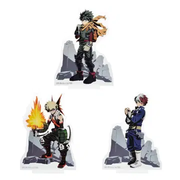 제일복권 나의 히어로 아카데미아 비주얼 스탠드 3종 세트