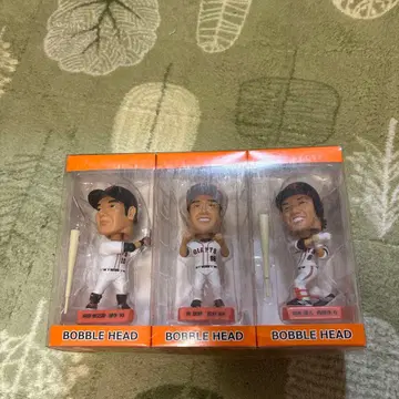 요미우리 자이언츠 보블헤드 피규어 3체 세트