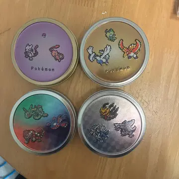 멜리 초콜릿 전설의 포켓몬 4캔 세트